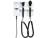 Riester 3653-L2L2-XXXXU Ri-former Wall Diagnostic System - Base Unit with L2 LED Otoscope & L2 LED Ophthalmoscope