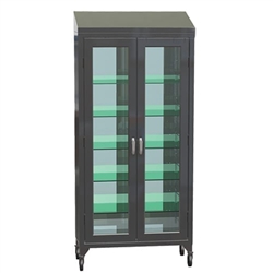 Lakeside Cabinet with (5) Stainless Steel Shelves