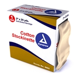 Cotton Stockinette 2" x 25 yds 4 Rolls/Cs