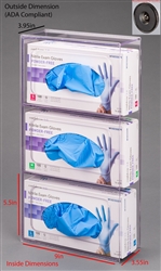 Poltex Glove Box Holder ST-3 Box (With Magnets)