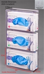 Poltex Glove Box Holder ST-3 Box (Wall Mount)