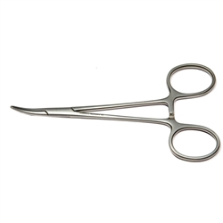 Rumex 4-123S Halsted Hemostatic Forceps - Curved