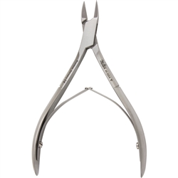 Miltex Nail Nipper, Stainless, Light Pattern, Delicate, Straight Jaws, Double Spring - 4-1/2"