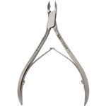 Miltex Cuticle Nipper, 4", Stainless, 5mm, Convex Jaws