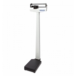 Health O Meter Mechanical Beam Scale with Wheels