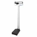 Health O Meter Mechanical Beam Scale with Wheels and Counterweights