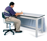 Hausmann Series 4082 Combination Treatment/Work Table/Desk