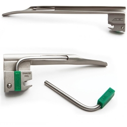 ADC Large Adult Miller Fiberoptic Laryngoscope Blade Size 4 4084F