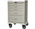 Harloff Mini24 Anesthesia Cart, Five Drawers with Key Lock and Accessories