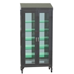 Lakeside Wide Cabinet with (5) Glass Shelves