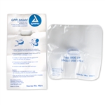 CPR Face Shield with One Way Valve - 100/Cs