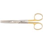 Miltex Dissecting Scissors, Straight, Carb-N-Sert, Standard Beveled Blades -  5-1/2"