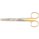 Miltex 5.75" Mayo Dissecting Scissors - Straight - Standard Beveled Blades - Tungsten Carbide