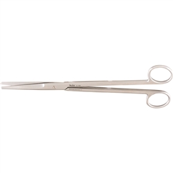 Miltex Dissecting Scissors, 9" Straight, Standard Beveled Blades