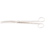 Miltex Dissecting Scissors, Curved, Standard Beveled Blades - 9"