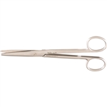 Miltex Dissecting Scissors, Straight, Rounded Blades -  6-3/4"