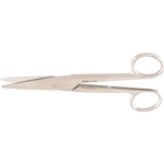 Miltex Dissecting Scissors, Straight, Rounded Blades - 6-1/2"