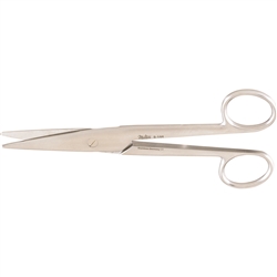 Miltex Dissecting Scissors, Straight, Rounded Blades - 6-1/2"
