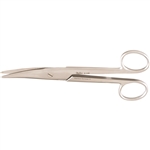 Miltex Dissecting Scissors, Curved, Rounded Blades - 6-1/2"