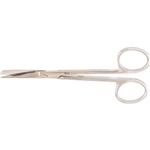 Miltex Surgery Scissors, Curved, Sharp-Blunt Points - 4-3/4"