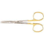 Miltex Iris Scissors, Straight, Carb-N-Sert - 4-1/2"