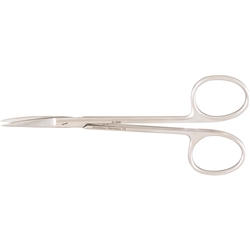 Miltex Iris Scissors, Curved - 4-1/2"