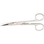 Miltex 5-3/4" Operating Scissors - Standard Pattern - Curved - Sharp-Sharp Points