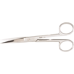 Miltex 5-3/4" Operating Scissors - Standard Pattern - Curved - Sharp-Sharp Points