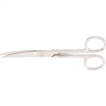 Miltex 6" Operating Scissors - Standard Pattern - Curved - Sharp-Sharp Points