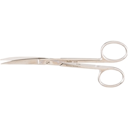 Miltex 5" Operating Scissors - Delicate Pattern - Lightweight - Curved - Sharp-Sharp Points