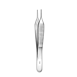 Sklar 7" Adson Tissue Forceps, 1 x 2 Teeth