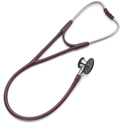 Welch Allyn Harvey Elite Stethoscope, Student Burgundy, 28" [71 cm.]