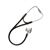 Welch Allyn Tycos Harvey DLX Stethoscope, Double Head, Black, 28" [71 cm]