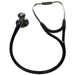 Welch Allyn Harvey DLX Stethoscopes, Double Head, Navy, 28" [71 cm]