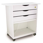 TrippNT MRI Core DX Cart, Non Ferrous Extra Wide with Clear Door