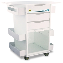 TrippNT MRI Core DX Lab Cart, Extended Top