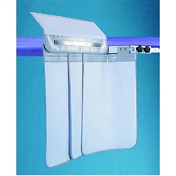 Wolf X-Ray 56410 3 Section Double Pivot Under Table Shield