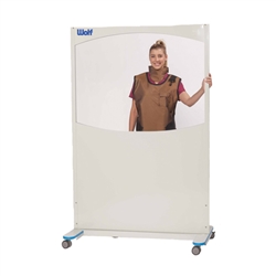 Wolf X-Ray 56605-W Opticlear Lead Acrylic Mobile Barrier