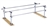 Bailey 597W Folding Parallel Bars with Wood Base