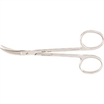 Miltex Iris Scissors, 4-1/2" Curved Sideways