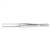 Miltex Semkin Forceps, 5", Tissue, 2 x 3 Teeth