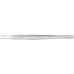 Miltex Gerald Forceps, 7", Dressing, Straight, Serrated