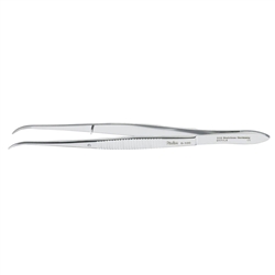 Miltex Dressing Forceps, 5-1/8", Delicate, Fluted Handles