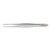 Miltex 6" Dressing Forceps - Delicate Serrated Tips - Non-Locking - Fluted Handles