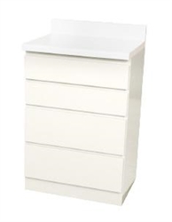 UMF Modular Cabinets, 24" Base Cabinet, 4 Drawer