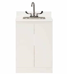 UMF Modular Base Cabinet with Sink - 24" x 34.5" x 18"