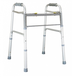 Gendron 604070 Imperial Collection Dual Release X-Wide Folding Walker with 600 lbs Capacity
