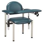 Clinton SC Series, Padded, Blood Drawing Chair with Padded Arms