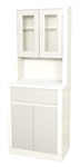 UMF Treatment Cabinet w/upper cabinet section, 2 doors, 1 drawer, 1 shelf, 25.25"W x 65"H x 16.25"D