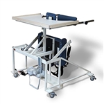 Hausmann 6177 Bariatric Electric Stand-In Table with Patient Lift